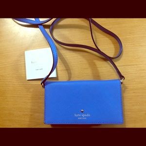 KATE SPADE phone case/ wallet shoulder bag
